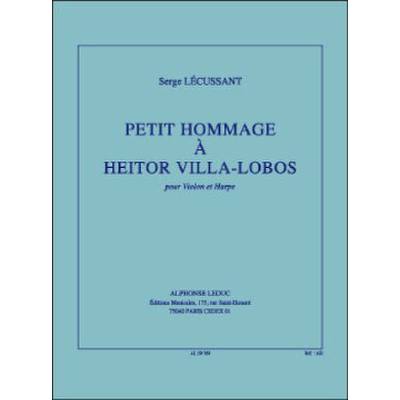 9790046297694 - Petit Hommage a Heitor Villa Lobos