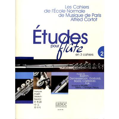 9790046297786 - Etudes pour flute 2