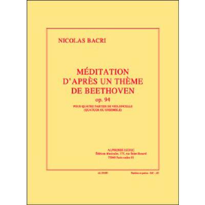 9790046298394 - Meditation dapres un theme de Beethoven op 94