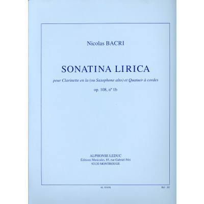 9790046306563 - Sonatina lirica op 108 1b