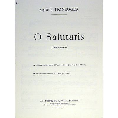 9790047336323 - O salutaris