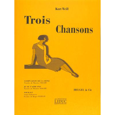 9790047337009 - 3 Chansons