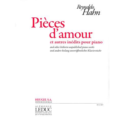 9790047338891 - Pieces damour et autres inedits