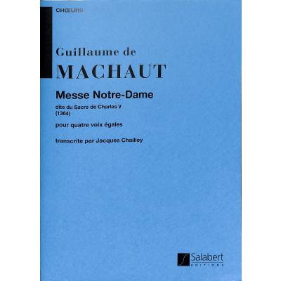 9790048003743 - Messe de Notre Dame 9790048003743 - Messe de Notre Dame