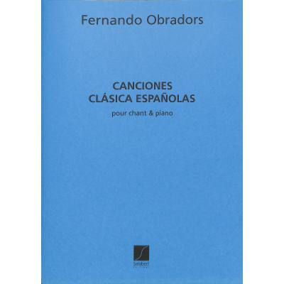 9790048005372 - Canciones clasicas espanolas