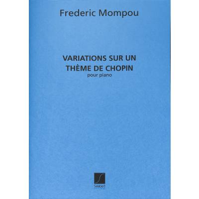 9790048022164 - Variations sur un theme de Chopin