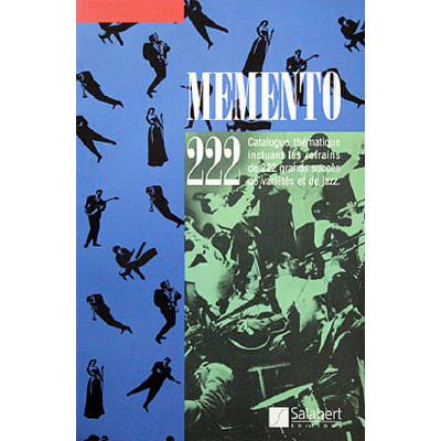 9790048022515 - Memento 222 - catalogue thematique incluant