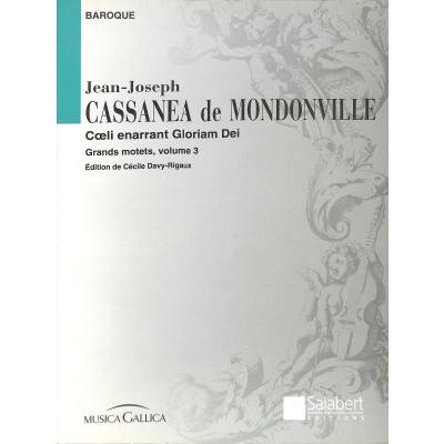 9790048032033 - Coeli enarrant gloriam dei | Grands Motets 3