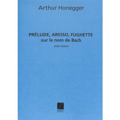 9790048044388 - Prelude arioso fughette sur le nom de Bach