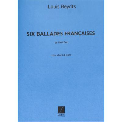 9790048060968 - 6 Ballades francaises