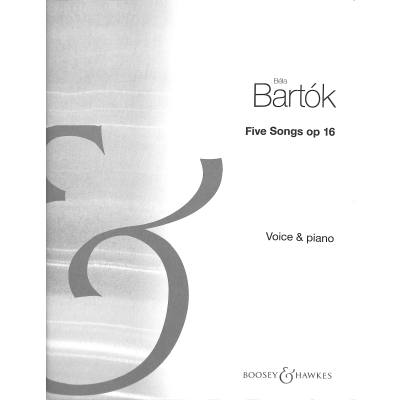 9790060011658 - 5 Lieder op 16