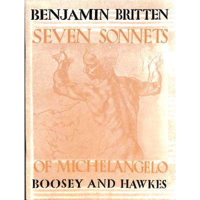 9790060015243 - Seven Sonnets of Michelangelo op 22