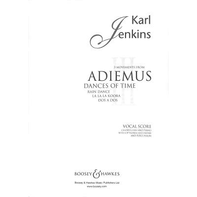 9790060112393 - Adiemus 3 - dances of time