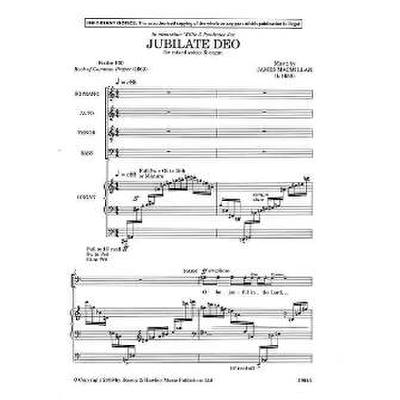 9790060122224 - Jubilate deo