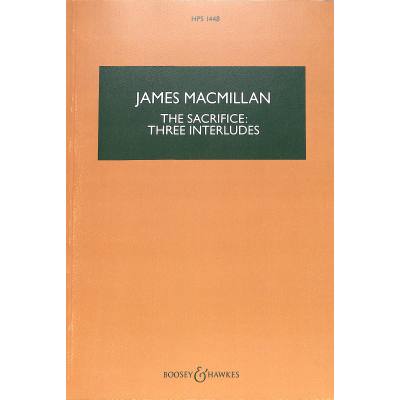 9790060122255 - The sacrifice - 3 Interludes