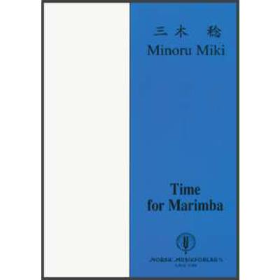 9790065101811 - TIME FOR MARIMBA