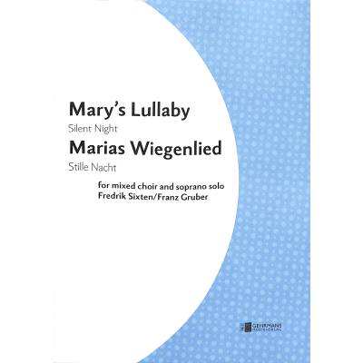 9790070114899 - Marys Lullaby | Marias Wiegenlied