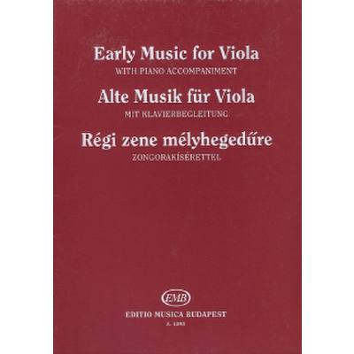 9790080042939 - Alte Musik für Viola