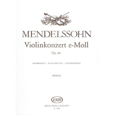 9790080070444 - Konzert e-moll op 64