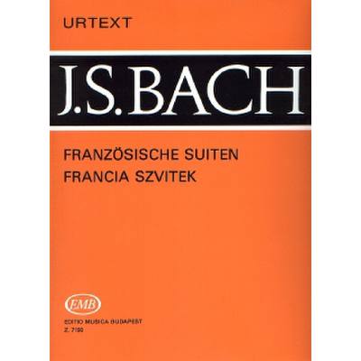 9790080071908 - Französische Suiten BWV 812-817