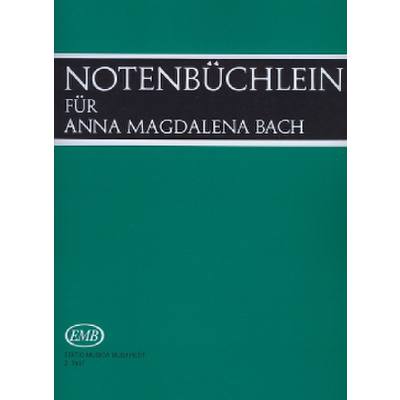 9790080074879 - Notenbüchlein für Anna Magdalena Bach - Urtext