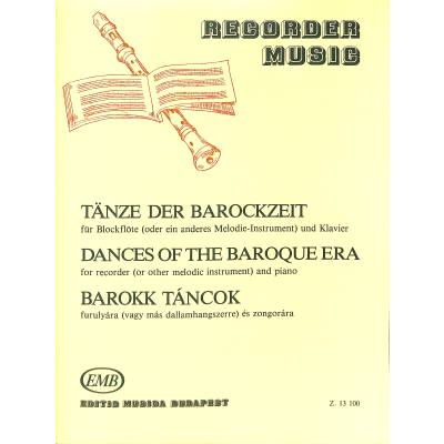 9790080131008 - Tänze der Barockzeit