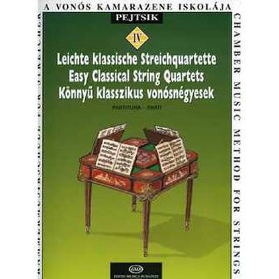 9790080135518 - Leichte klassische Streichquartette 4 9790080135518 - Leichte klassische Streichquartette 4