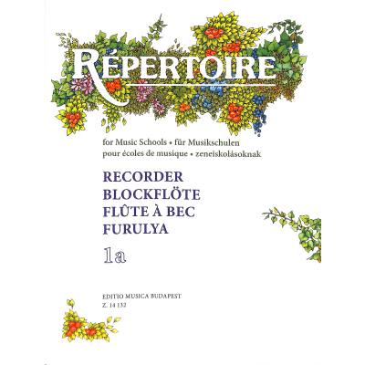 9790080141328 - Repertoire Blockflöte 1a