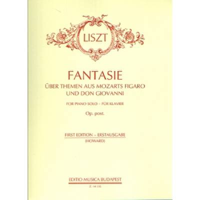 9790080141359 - Fantasie über Themen aus Opern von Mozart