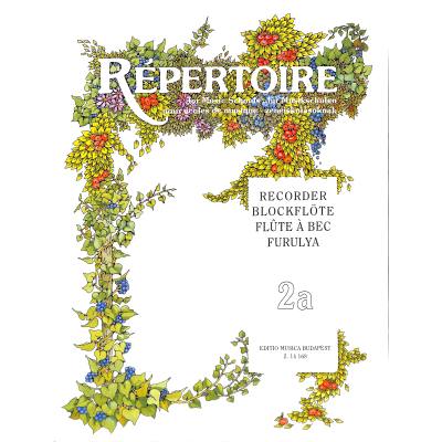 9790080141687 - Repertoire Blockflöte 2a