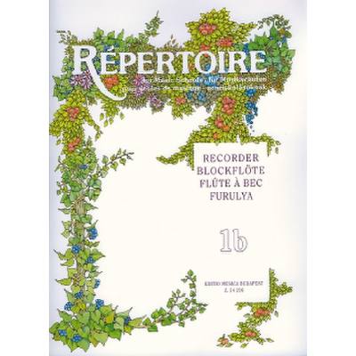 9790080142165 - Repertoire Blockflöte 1b