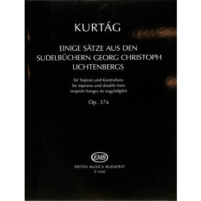 9790080142424 - Einige Sätze aus den Sudelbüchern Georg Christoph Lichtenbergs