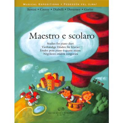 9790080147030 - Maestro e scolaro - vierhändige Etüden