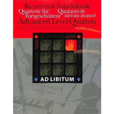 9790080148648 - Advanced Level Quartets