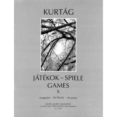 9790080151501 - Jatekok 10 (Spiele für Klavier)