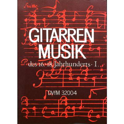 9790200425024 - Gitarrenmusik 1 des 16-18 Jahrhunderts