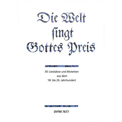 9790200470567 - Die Welt singt Gottes Preis