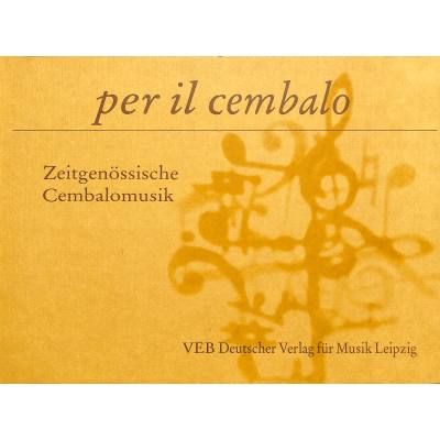 9790200480313 - Per il cembalo - zeitgenössische Cembalomusik