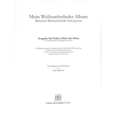 9790200732153 - Mein Weihnachtslieder Album