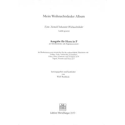 9790200732214 - Mein Weihnachtslieder Album