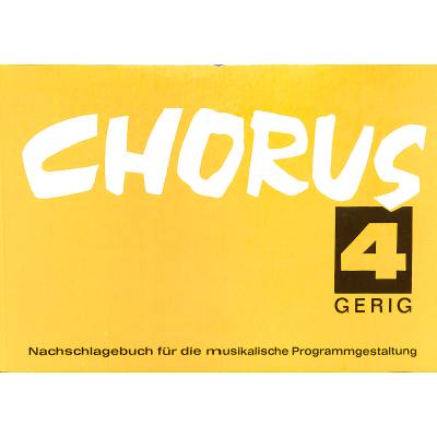 9790200806663 - Chorus Heft 4