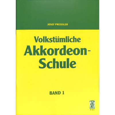 9790201400266 - Volkstümliche Akkordeonschule 1