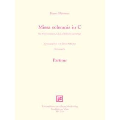 9790201771601 - Missa solemnis C-Dur