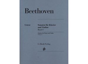 9790201800073 - Beethoven Ludwig van Hrsg Brandenburg Sieghard - GEBRAUCHT Sonaten für Klavier und Violine Band I - Preis vom 14102023 050634 h