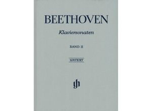 9790201800356 - Beethoven Ludwig van - Klaviersonaten Band II - Ludwig van Beethoven Leinen