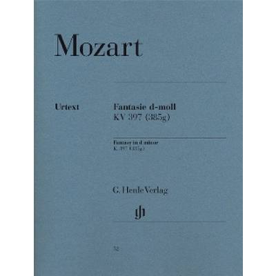 9790201800523 - G Henle Urtext-Ausgabe Wolfgang Amadeus Mozart - Fantasie d-moll KV 397 (385g) - Wolfgang Amadeus Mozart - Fantasie d-moll KV 397 (385g) Kartoniert (TB) 9790201800523 - G Henle Urtext-Ausgabe Wolfgang Amadeus Mozart - Fantasie d-moll KV 397 (385g) - Wolfgang Amadeus Mozart - Fantasie d-moll KV 397 (385g) Kartoniert (TB)