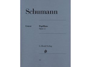 9790201801056 - Robert Schumann - Papillons op 2 - Robert Schumann - Papillons op 2 Kartoniert (TB)