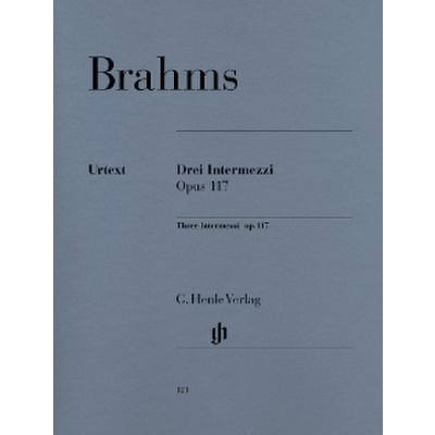 9790201801216 - 3 Intermezzi op 117