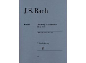 9790201801599 - Johann Sebastian Bach - Goldberg-Variationen BWV 988 - Johann Sebastian Bach - Goldberg-Variationen BWV 988 Kartoniert (TB)