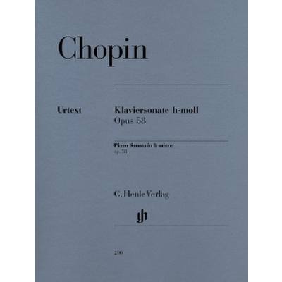 9790201802909 - Klaviersonate h-Moll op58 - Frédéric - Klaviersonate h-moll op 58 Chopin Kartoniert (TB) 9790201802909 - Klaviersonate h-Moll op58 - Frédéric - Klaviersonate h-moll op 58 Chopin Kartoniert (TB)